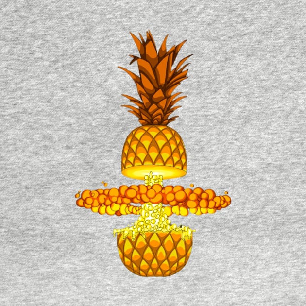 Pineapple Explosion by CazzyShop